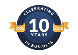 10 year badge