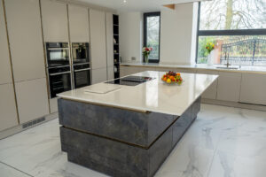 Silestone by Cosentino Eternal Calacatta Gold quartz